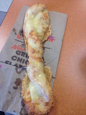 Ask for a cheddar bagel twist with extra slices of cheese heated up ... you won't regret it!