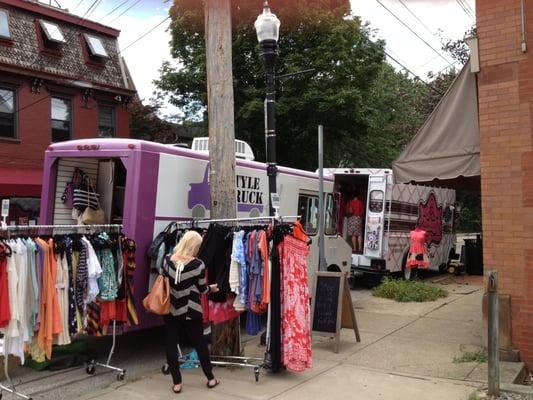 Style Truck on Ellsworth at the Shadyside Sidewalk Sale