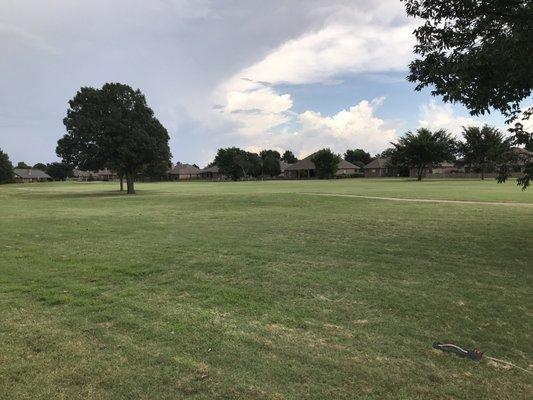 Someone added pics of 2 years ago when greens were being redone and used part of fairways as putting surface greens are top notch now