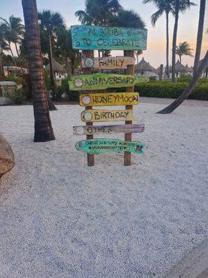 What will you go to Aruba to celebrate???