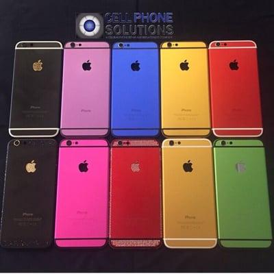 Custom iPhone 6 colors