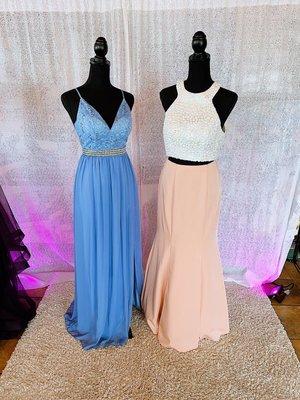 Lots of amazing dresses available