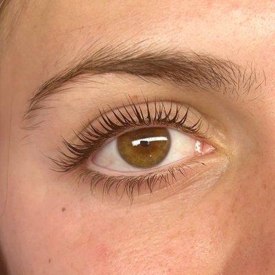 Lash lift & tint