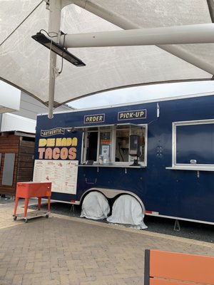 Taco truck at the South Terminal