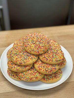 Sprinkle cookies