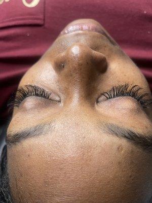 We offer classic Lash extensions.