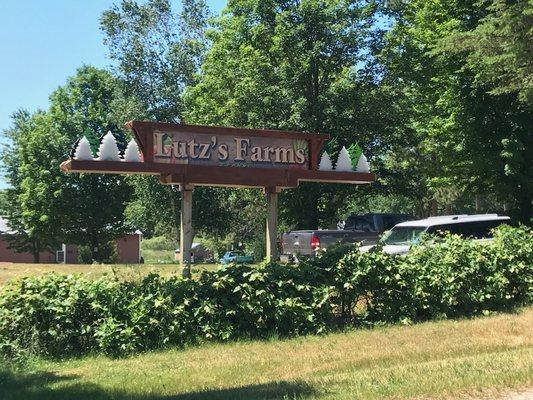 Lutz Farms, located on Chief Road in Kaleva