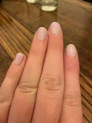 My gel manicure