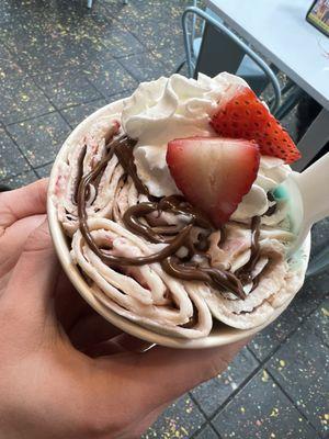 Strawberry Nutella