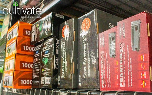 Get lights, ballasts, replacement hoods and more at Cultivate.