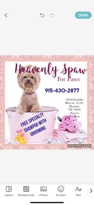 We offer a variety of specialty shampoos for your pet