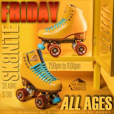 Friday Family SK8 Night