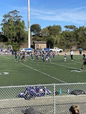 Nephew's football  game!