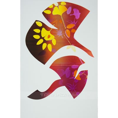 "Artifan" : Monotype Print with Embossment : http://www.tornadi.com/2014/06/artifan-anim-series.html