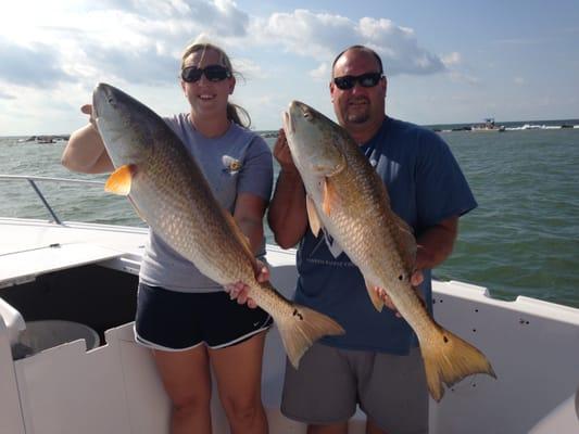 Fall red drum fishing.