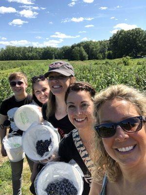 The fam at the farm!