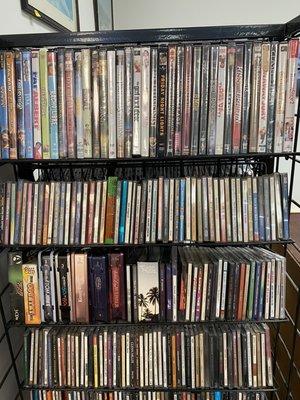 Update Your Movie and Music Collection with prices as low as $1.00 many to choose from.