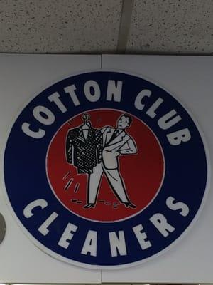 Cotton Club Cleaners logo