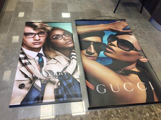 GUCCI and BURBERRY Authorized Frame Distributors