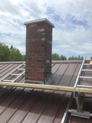 Chimney top off