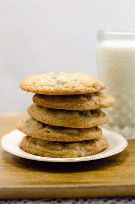 Triple Chocolate Chip Cookies