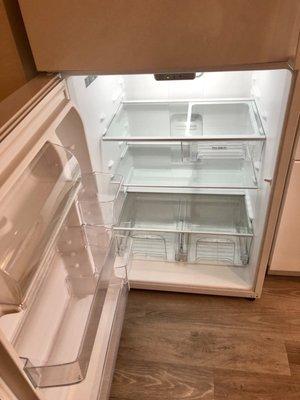 Spotless fridge