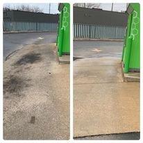 concrete cleaning