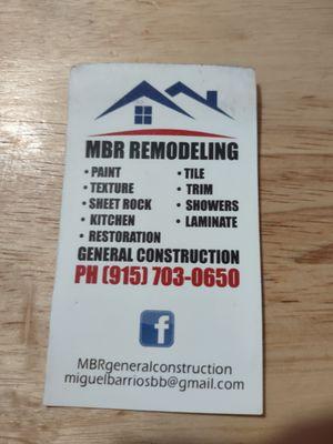 MBR Remodeling