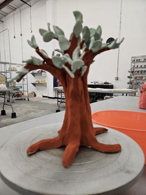 My second tree sculpture