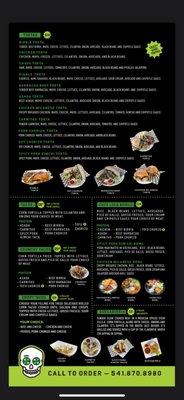 Menu as of July 2022 Page 2/2