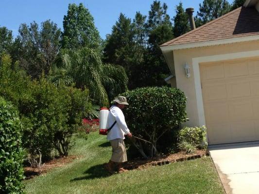 We include Spray Weed Control service as part of the standard maintenance package.