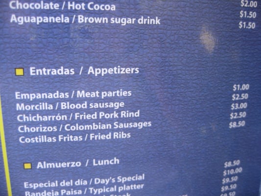 empanada=meat party?  here it does!