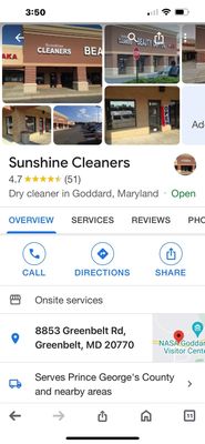 Dry Cleaners