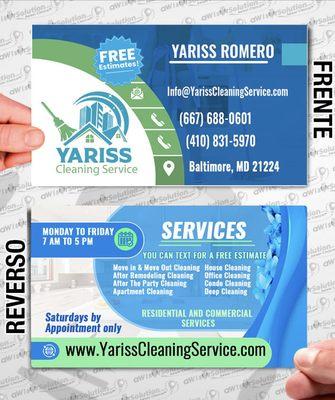 Profesional cleaning service for houses offices and apartments send a text message for a free estimate