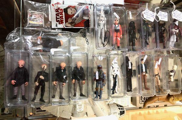 Vintage Star Wars Action Figures.