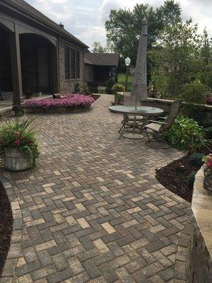 Paver Patio in Franklin