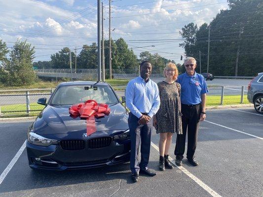 Super Duper fantastic team of people at Volvo Marietta! They helped us surprise our little lady with a new car yesterday!