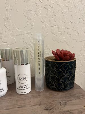 Private skincare line available