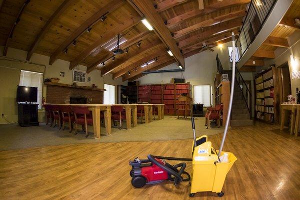 We clean commercial properties - Big Bear Observatory