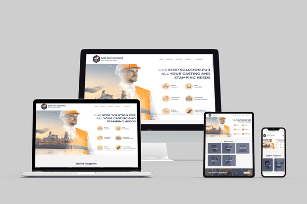 Website Design and Web Development for a Manufacturing Company!