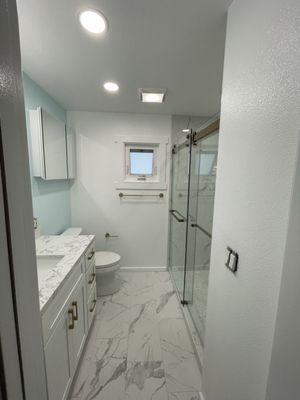 Bathroom remodel