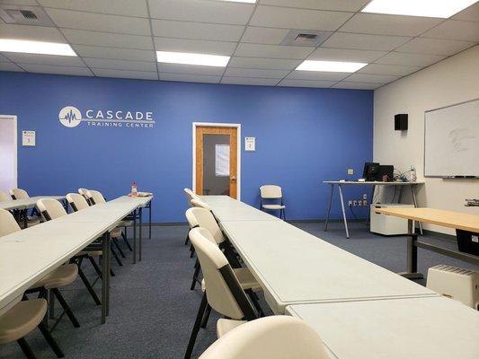 Cascade training center room