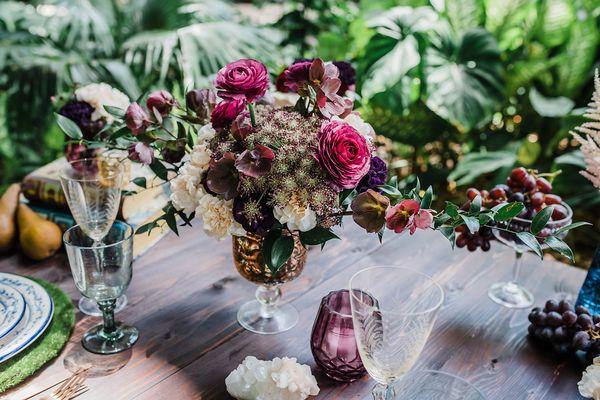 Garden Elopement in Miami Styled by Shari of Pink Wasabi