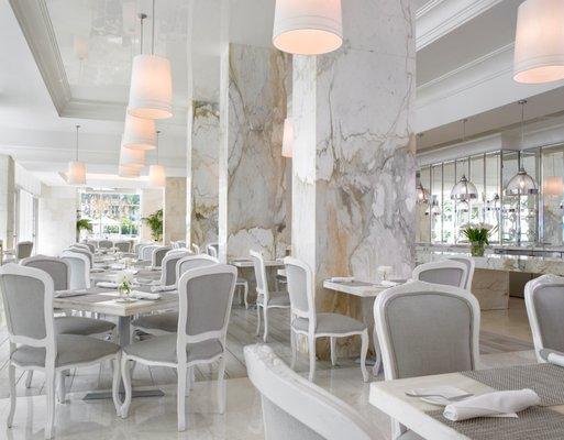 The Restaurant at the Grand Beach Hotel Surfside - Indoor Dining Area.