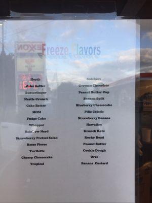 Freeze Flavors