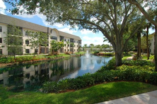 One of the pristine walking paths at Buena Vida Estates