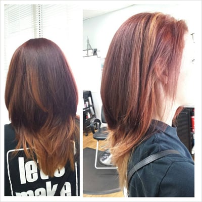 Cinnamon Ombre