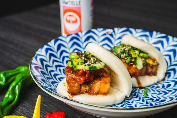 chashu pork baos