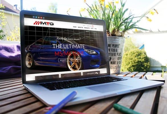 E-Commerce responsive website design for Miami Tuning Group