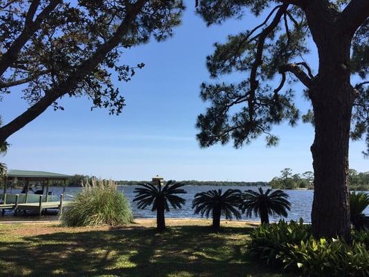 A Blue Angels Air Show every week from the backyard? Yes please.